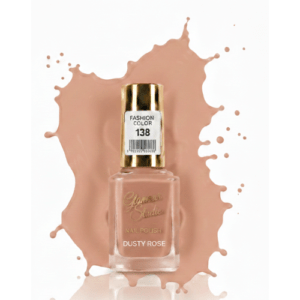 Glamour Studio Professional Nail Polish | Shade 138 Dusty Rose Fashion Color | Nikhaar International Store
