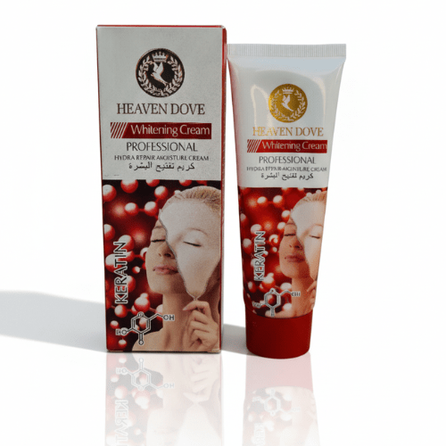 Heaven Dove Whitening Cream Professional Keratin Hydra Repair Moisture Cream | Imported Brightening & Repair Cream Pakistan | Nikhaar International Store - Image 3