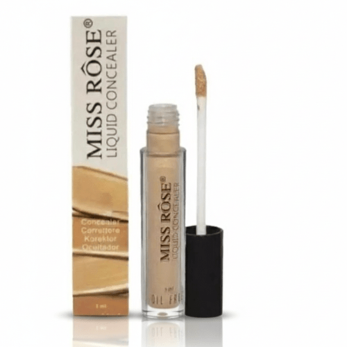 Miss Rose Liquid Concealer | 5ml | Oil-Free& Brightening | Nikhaar International Store