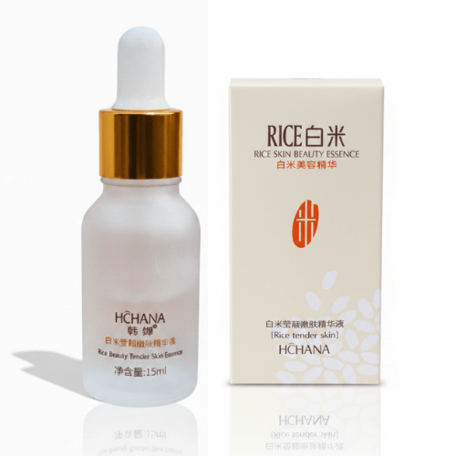 HCHANA Rice Skin Beauty Essence for Glass Skin | Natural Korean Skincare Serum | Nikhaar International – Authentic Imported Skincare - Image 2