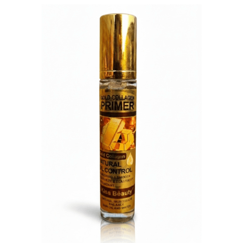 Kiss Beauty Gold Collagen Primer – 24K Gold Luxury Base for Long-Lasting Glow | Nikhaar International Store