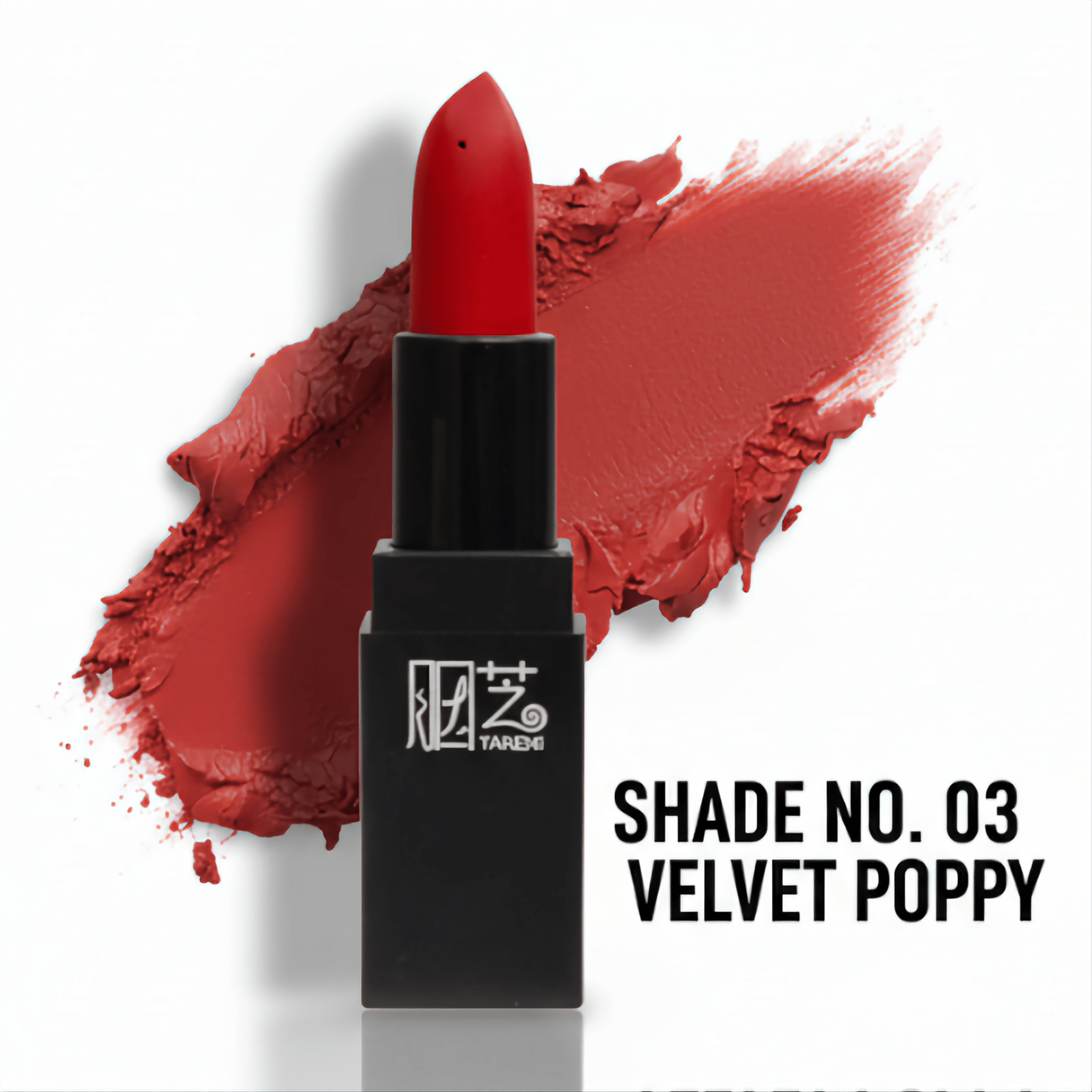 Onlyna Matte Lipstick | Shade Number. 03 Velvet Poppy | Long-Lasting & High Pigment |Nikhaar International